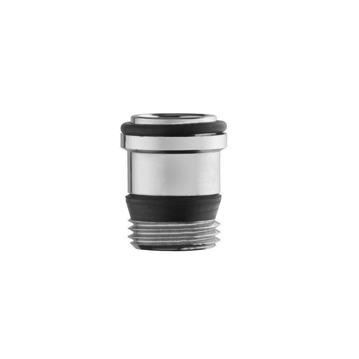 CODOLO TENUTA GOMMA 3/8" Cromo