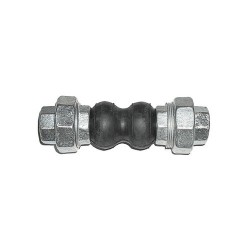 GIUNTO ELASTICO IN GOMMA FILETTATO ANTIVIBRANTE FF 3/4" - L. 195