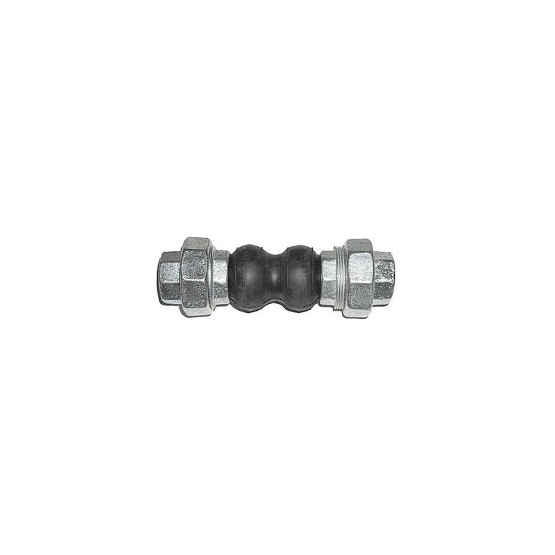 GIUNTO ELASTICO IN GOMMA FILETTATO ANTIVIBRANTE FF 1" - L. 200