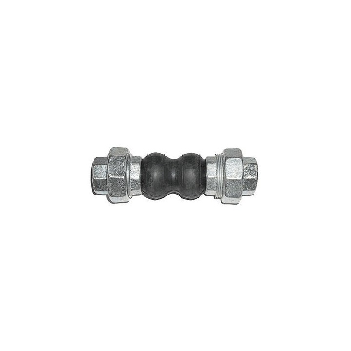 GIUNTO ELASTICO IN GOMMA FILETTATO ANTIVIBRANTE FF 1"1/2 - L. 200
