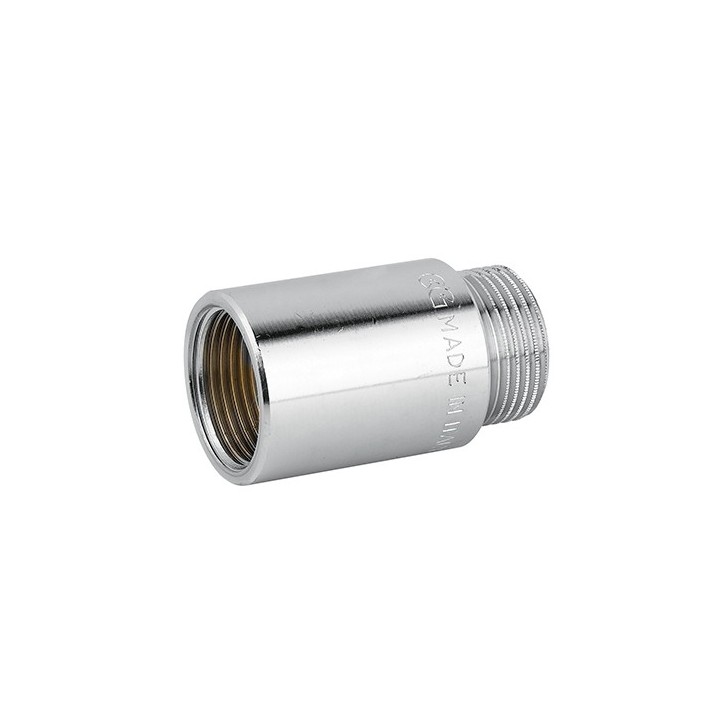 PROLUNGA MF OTTONE CROMO 3/8 x 40 mm