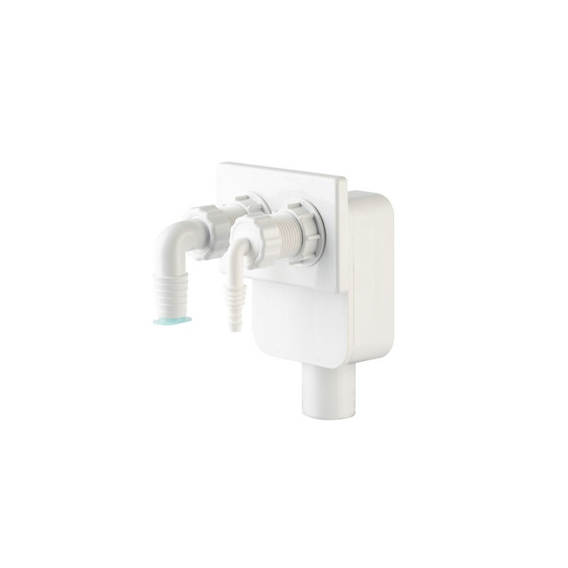 SIFONE DA INCASSO IN PP LAVATRICE ASCIUGATRICE 1x21 - 1x10/14