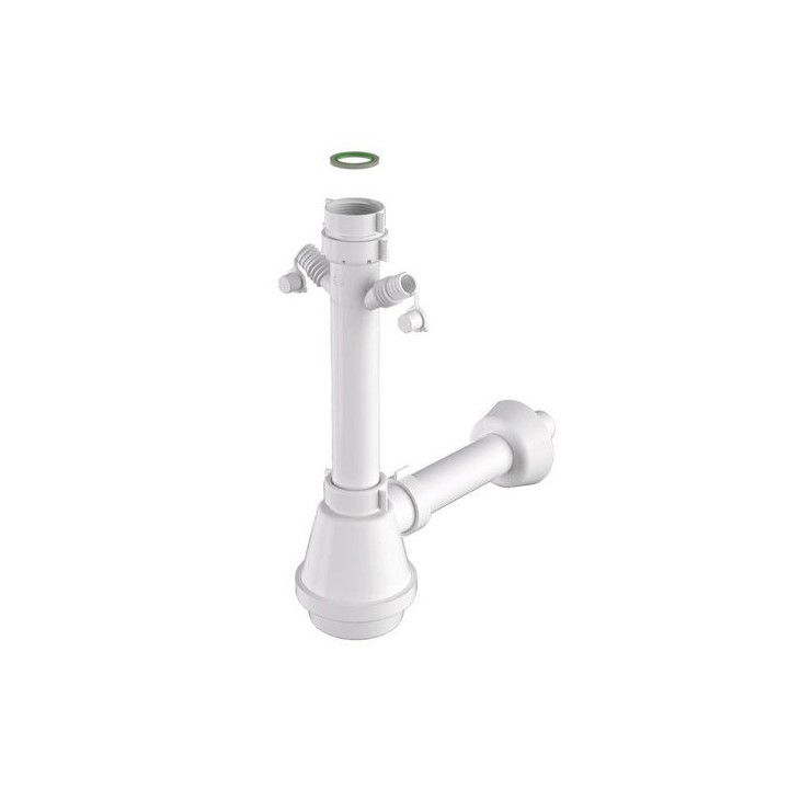 SIFONE FIASCA UNIVERSALE 1 VIA 1"1/2 1"1/4 1"1/2 - 1"1/4