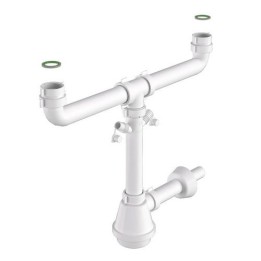 SIFONE FIASCA UNIVERSALE 2 VIE 1"1/2 1"1/4 1"1/2 - 1"1/4