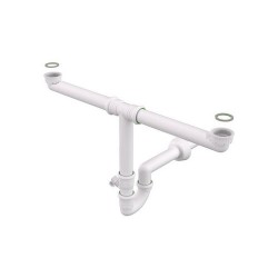 SIFONE PER LAVELLI CUCINA RINGONE 2 VIE 1"1/2