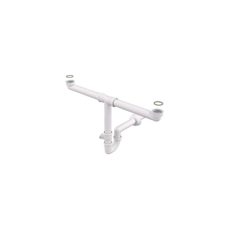 SIFONE PER LAVELLI CUCINA RINGONE 2 VIE 1"1/2