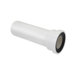 TUBO PROLUNGA PER SCARICO WC Diam. 90 L. 350 mm