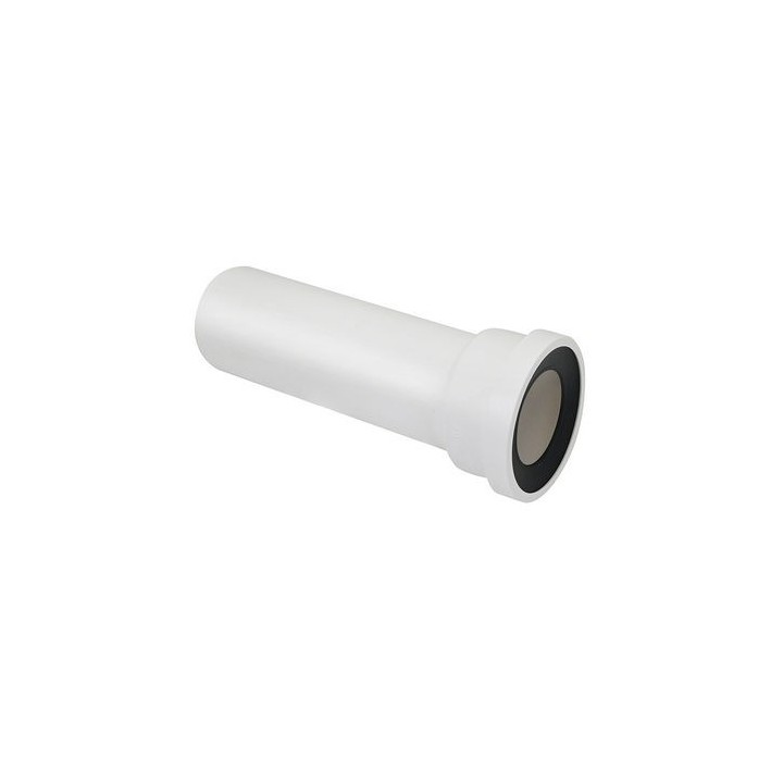 TUBO PROLUNGA PER SCARICO WC Diam. 90 L. 350 mm