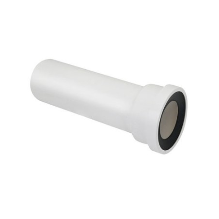 TUBO PROLUNGA PER SCARICO WC Diam. 100 L. 350 mm
