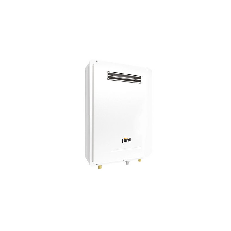 SCALDABAGNO MURALE A GAS EXTERNO PER INSTALLAZIONI ESTERNE 11 l/min - Metano