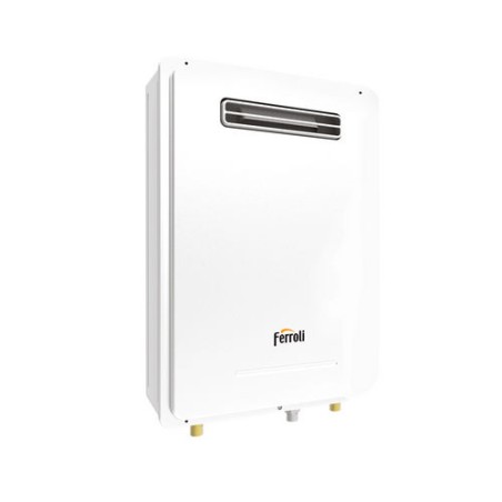 SCALDABAGNO MURALE A GAS EXTERNO PER INSTALLAZIONI ESTERNE 11 l/min - Metano