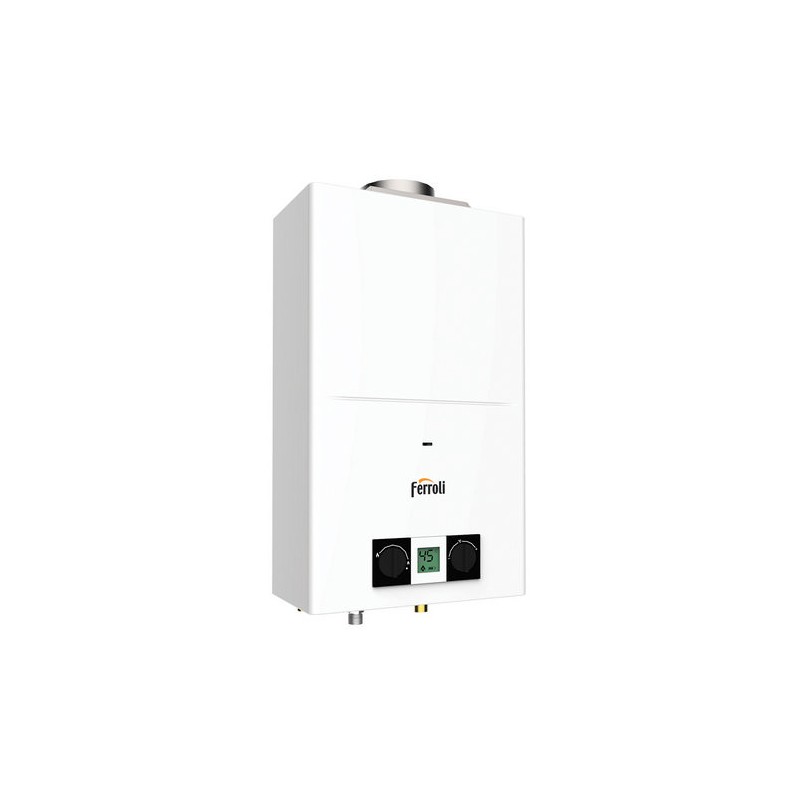 SCALDABAGNO A GAS CAMERA APERTA PEGASO ECO 11 l/min - Metano