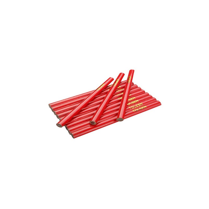 12 PZ LAPIS DA CARPENTIERE 4x2 mm