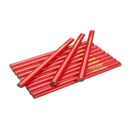 12 PZ LAPIS DA CARPENTIERE 4x2 mm