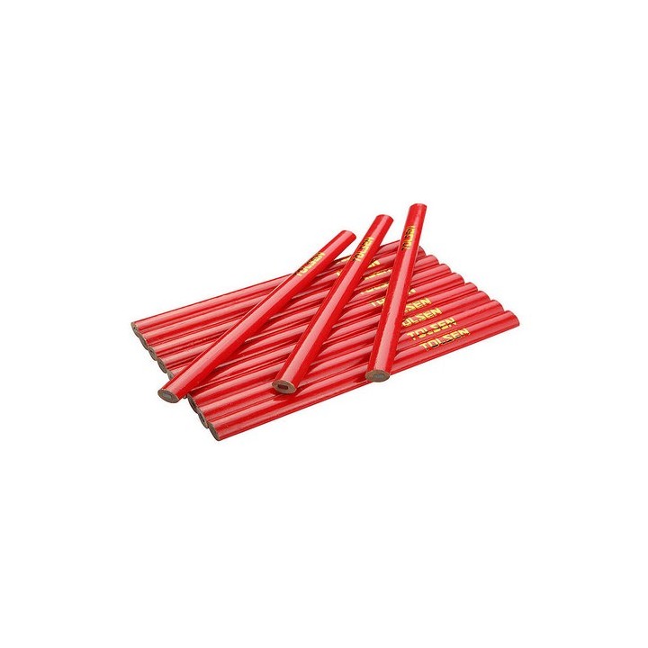 12 PZ LAPIS DA CARPENTIERE 4x2 mm