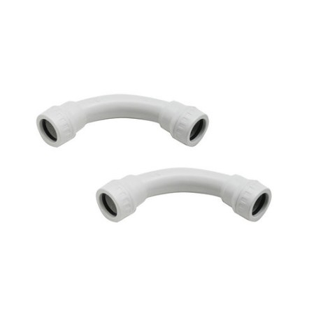 2 PZ CURVA A 90° IP65 PER TUBO RIGIDO D. 16