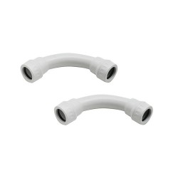 2 PZ CURVA A 90° IP65 PER TUBO RIGIDO D. 20