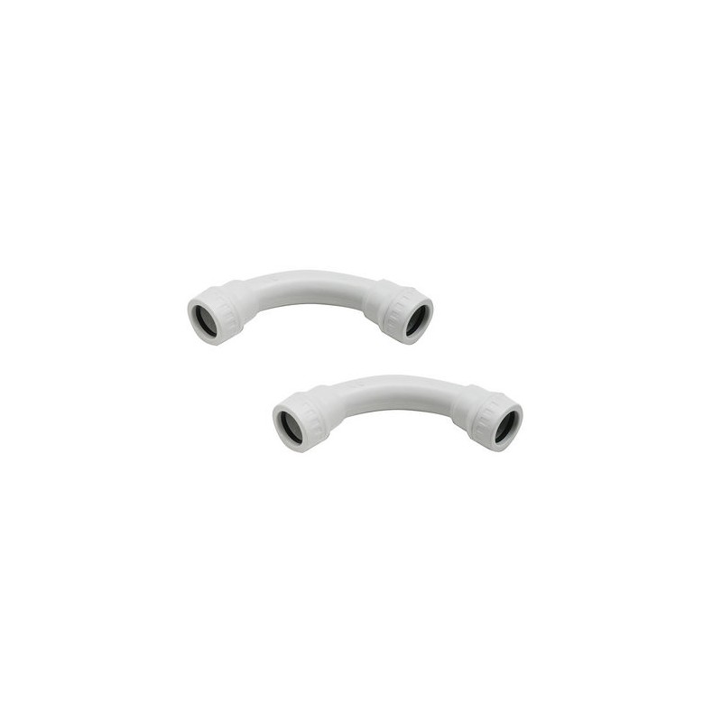 2 PZ CURVA A 90° IP65 PER TUBO RIGIDO D. 25