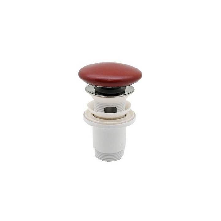 PILETTA CLICK-CLACK PER BIDET INFINITY CON TROPPOPIENO Salmone Opaco