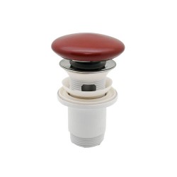 PILETTA CLICK-CLACK PER BIDET INFINITY CON TROPPOPIENO Verde Petrolio Opaco
