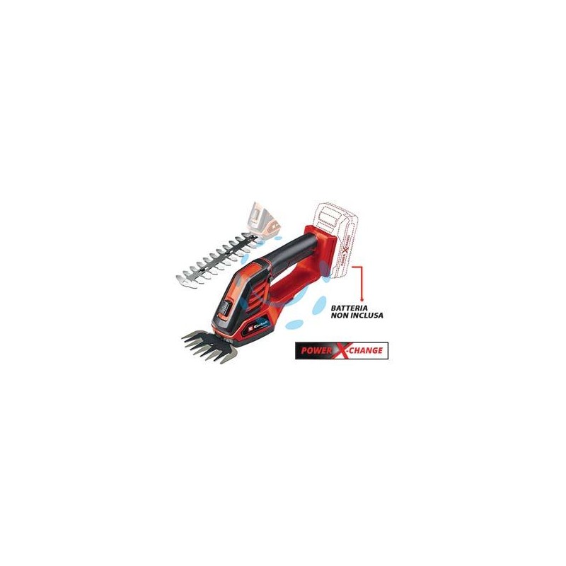 FORBICI CESOIA A BATTERIA PER ERBA E ARBUSTI 18V (GE-CG 18/100 LI) 