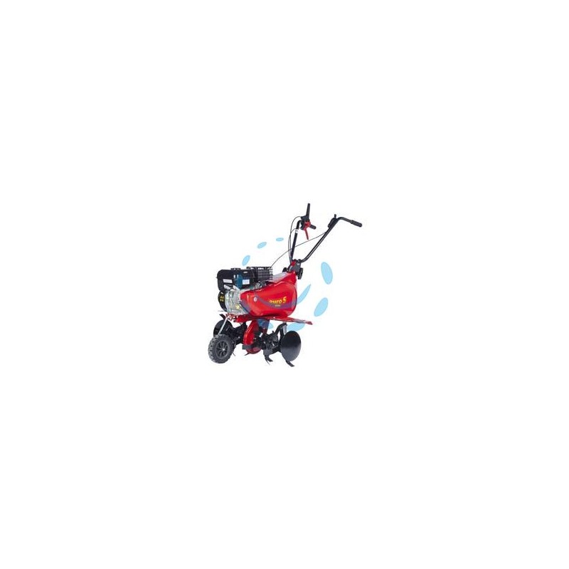 MOTOZAPPA A SCOPPIO MOTORE B&S CC.208 6 FRESE CM.75 CON RETROMARCIA 