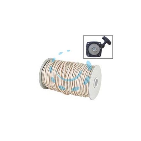 CORDINO AVVIAMENTO IN NYLON PER MOTOSEGHE, DECESPUGLIATORI, RASAERBA - ø mm.3,5 in rotoli da mt.100