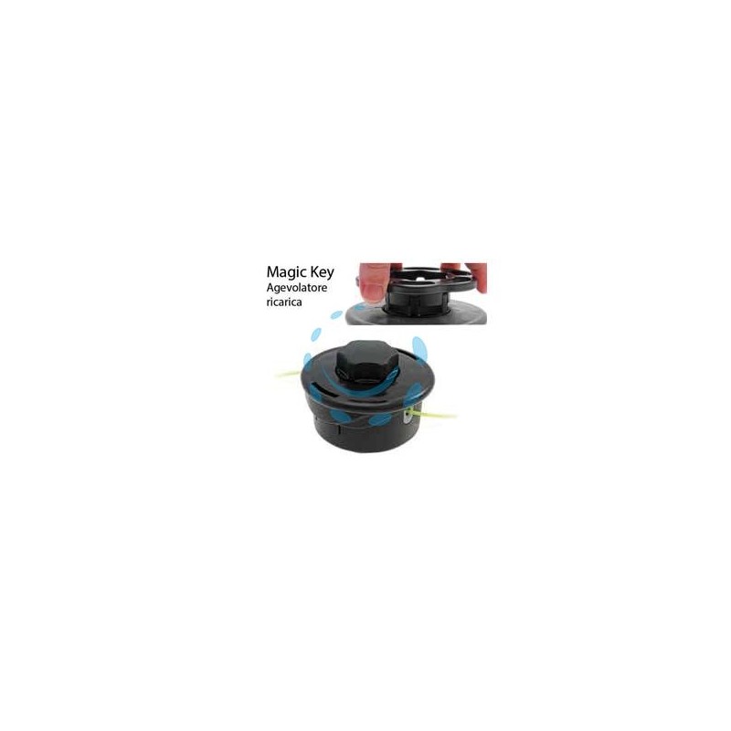 TESTINA PER DECESPUGLIATORE BATTI E VAI GARDEN DEVIL - ø mm.120 universale con foro ø mm.25,4