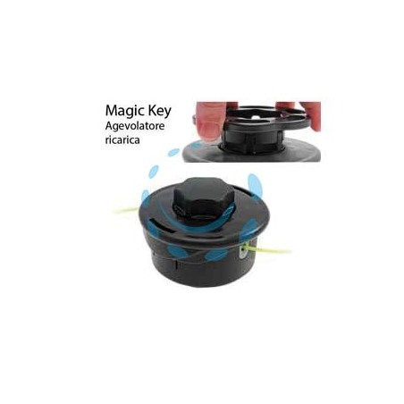 TESTINA PER DECESPUGLIATORE BATTI E VAI GARDEN DEVIL - ø mm.120 universale con foro ø mm.25,4