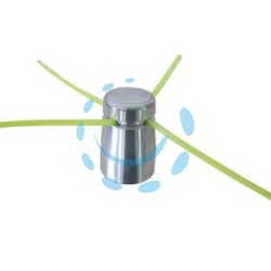 TESTINA UNIVERSALE PER DECESPUGLIATORE IN ALLUMINIO 4 FILI 