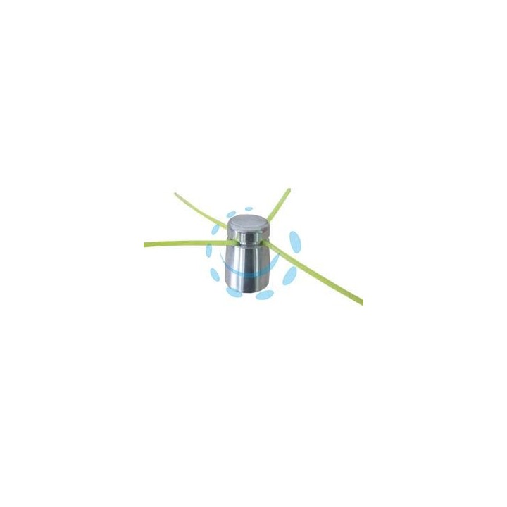 TESTINA UNIVERSALE PER DECESPUGLIATORE IN ALLUMINIO 4 FILI 
