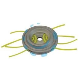TESTINA PER DECESPUGLIATORE IN ALLUMINIO TIPO TARANTOLA 8 FILI 