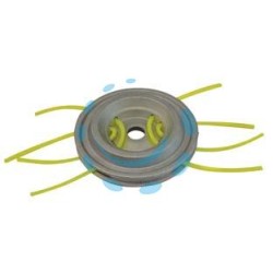 TESTINA PER DECESPUGLIATORE IN ALLUMINIO TIPO TARANTOLA 8 FILI 