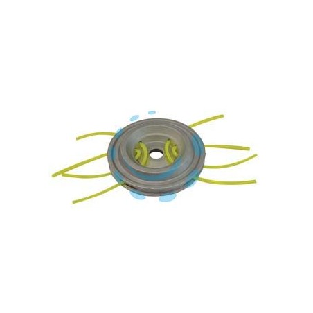 TESTINA PER DECESPUGLIATORE IN ALLUMINIO TIPO TARANTOLA 8 FILI 