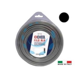 FILO PER DECESPUGLIATORE IN NYLON TONDO ALU - ø mm.3,3 in matassa da mt.47