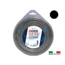 FILO PER DECESPUGLIATORE IN NYLON TONDO ALU - ø mm.4 in matassa da mt.31
