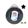 FILO PER DECESPUGLIATORE IN NYLON PENTAGONO NERO - ø mm.3,3 in matassa da mt.12