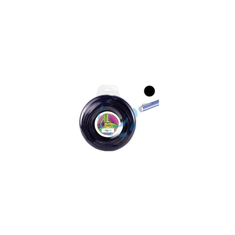 FILO NYLON "PLATINO T300" TONDO VIOLA PER DECESPUGLIATORI - ø mm.3 - blister mt.15