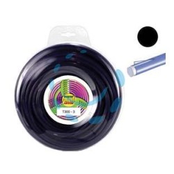 FILO NYLON "PLATINO T300" TONDO VIOLA PER DECESPUGLIATORI - ø mm.3 - blister mt.67