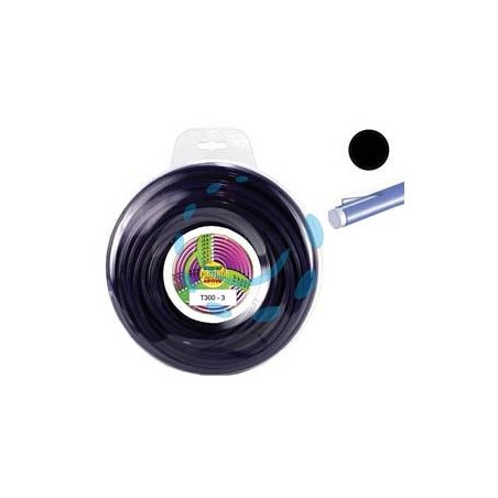 FILO NYLON "PLATINO T300" TONDO VIOLA PER DECESPUGLIATORI - ø mm.3 - blister mt.67