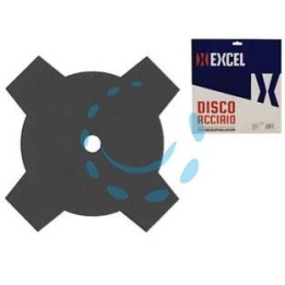 DISCO IN METALLO PER DECESPUGLIATORE A 4 DENTI 