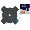 DISCO IN METALLO PER DECESPUGLIATORE A 4 DENTI 