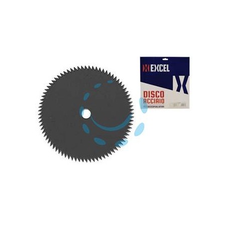 DISCO IN METALLO PER DECESPUGLIATORE A 80 DENTI 