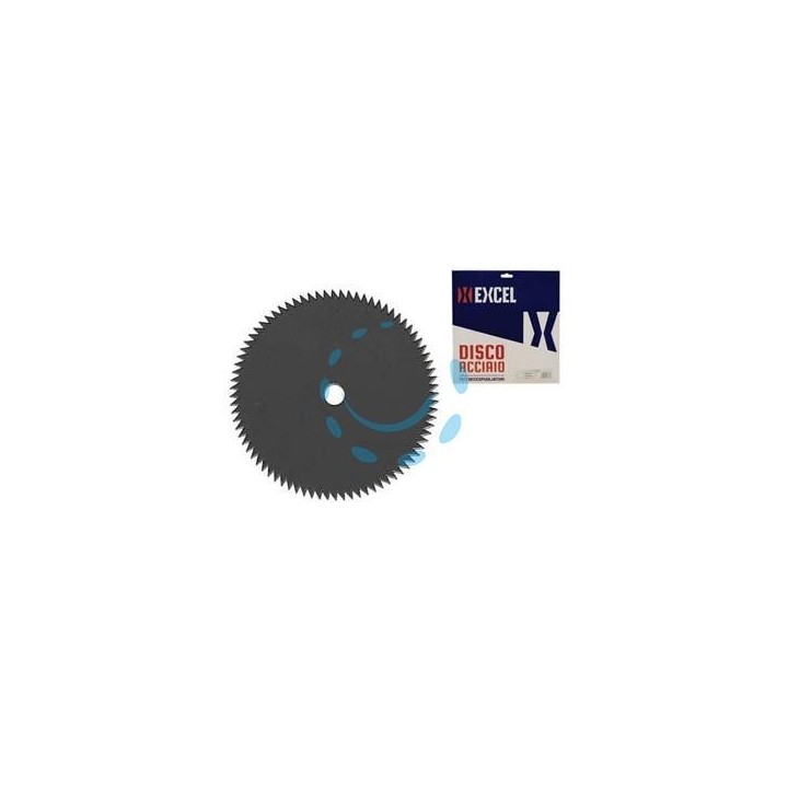 DISCO IN METALLO PER DECESPUGLIATORE A 80 DENTI 