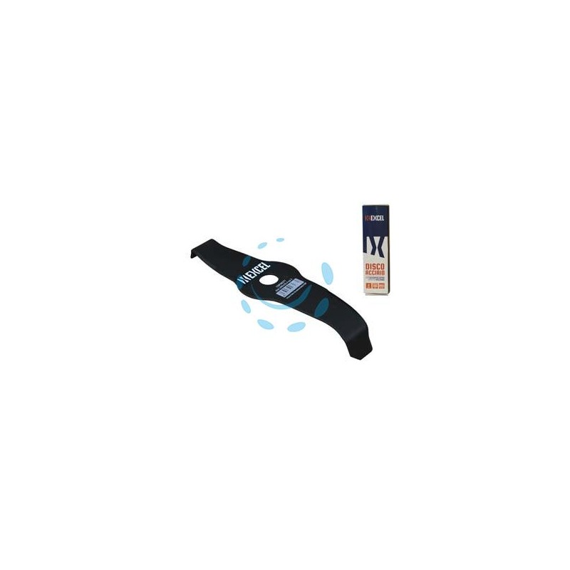 DISCO IN METALLO PER DECESPUGLIATORE A 2 DENTI EFFETTO MULCHING 
