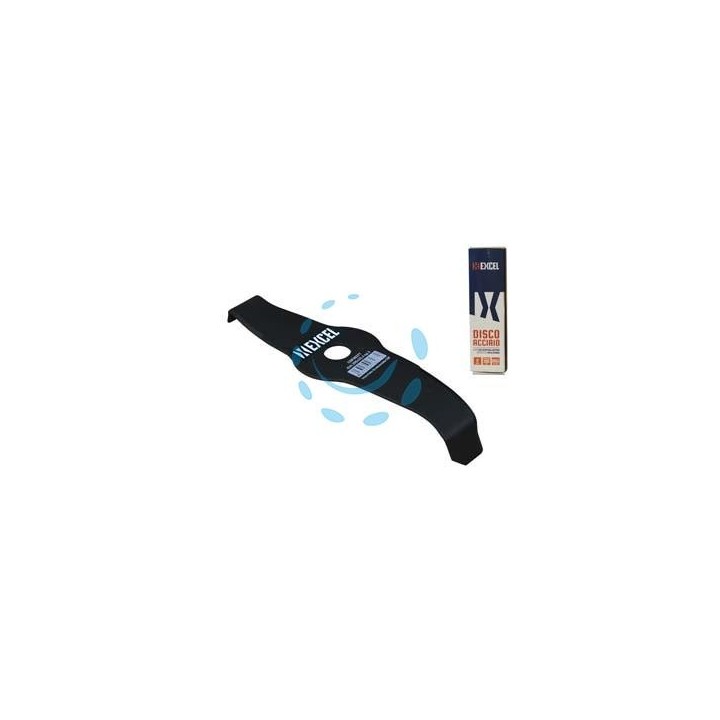 DISCO IN METALLO PER DECESPUGLIATORE A 2 DENTI EFFETTO MULCHING 