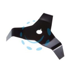 DISCO IN METALLO PER DECESPUGLIATORE A 3 DENTI EFFETTO MULCHING - mm.305x3,0 