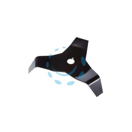 DISCO IN METALLO PER DECESPUGLIATORE A 3 DENTI EFFETTO MULCHING - mm.305x3,0 