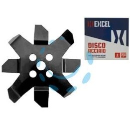 DISCO IN METALLO PER DECESPUGLIATORE A 8 DENTI EFFETTO MULCHING 