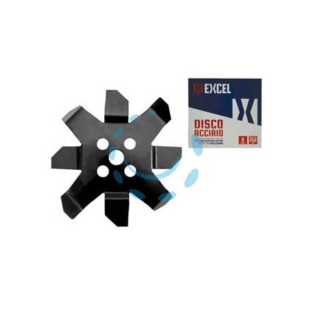 DISCO IN METALLO PER DECESPUGLIATORE A 8 DENTI EFFETTO MULCHING 